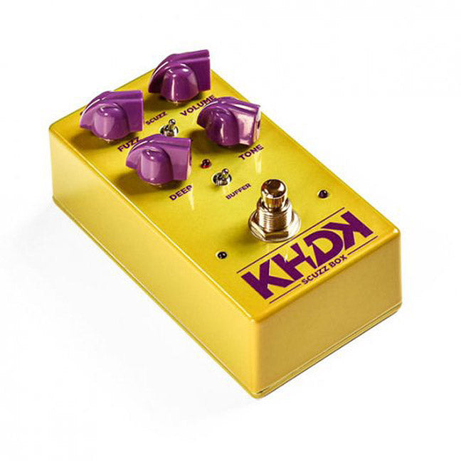 kirk hammett pedals KHDK Scuzz Box Fuzz Effects Pedal