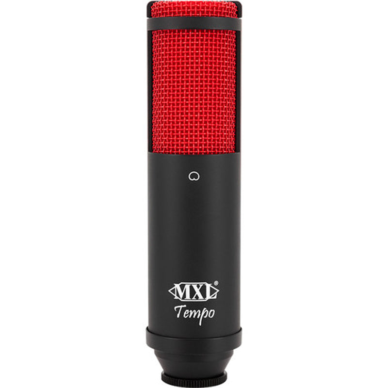 MXL Tempo USB Condenser Microphone - Black w/Red Grille