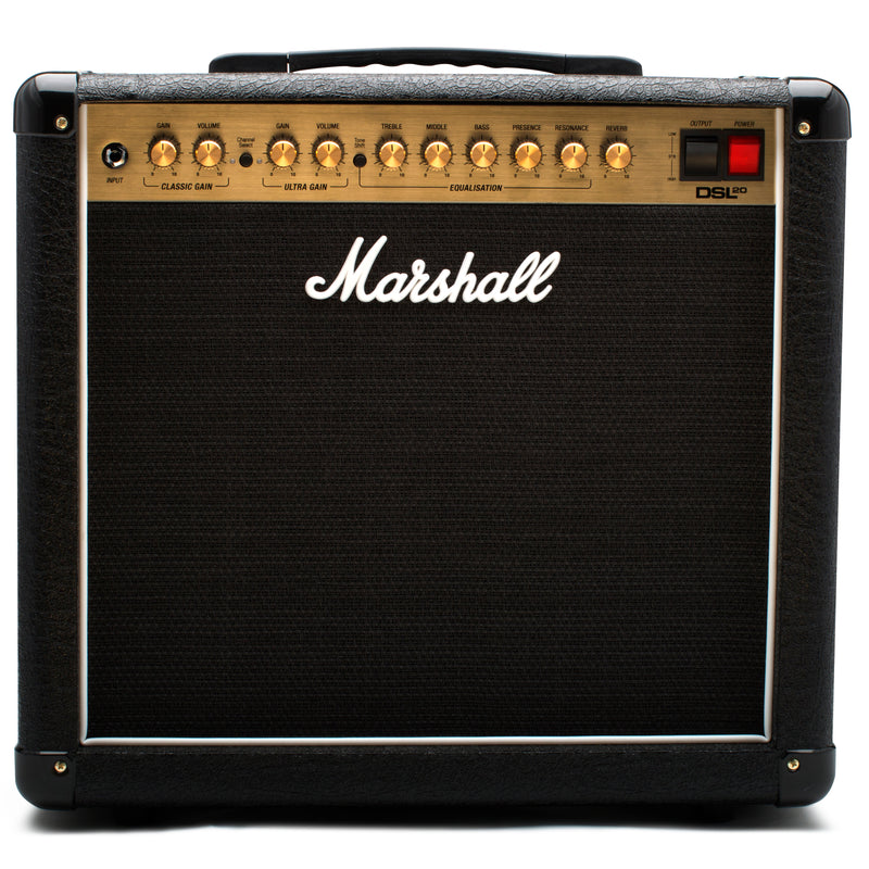 Marshall DSL20C 20W All Valve 2 Channel, 1x12 Combo With Digital Reverb
