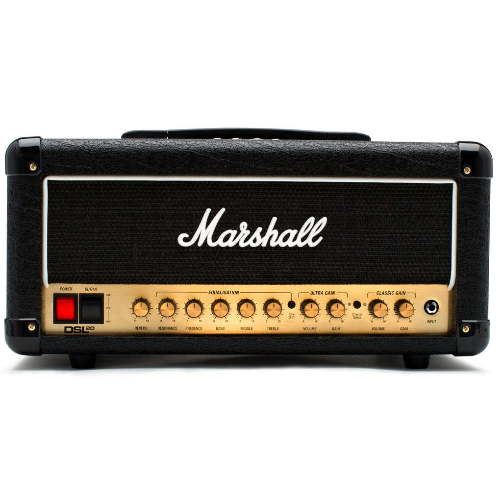 Marshall DSL20H 20W All Valve 2 Channel Head With Digital Reverb