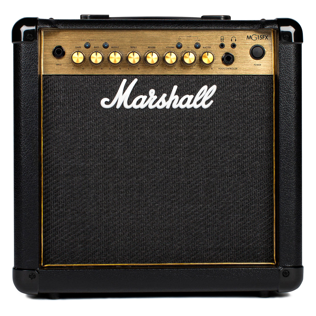 Marshall MG15GFX 15 Watt 1x8 Combo With 2 Channels, FX, Mp3 Input