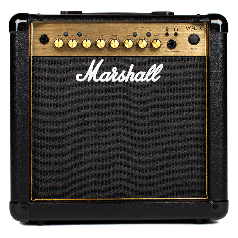Marshall MG15GFX 15 Watt 1x8 Combo With 2 Channels, FX, Mp3 Input