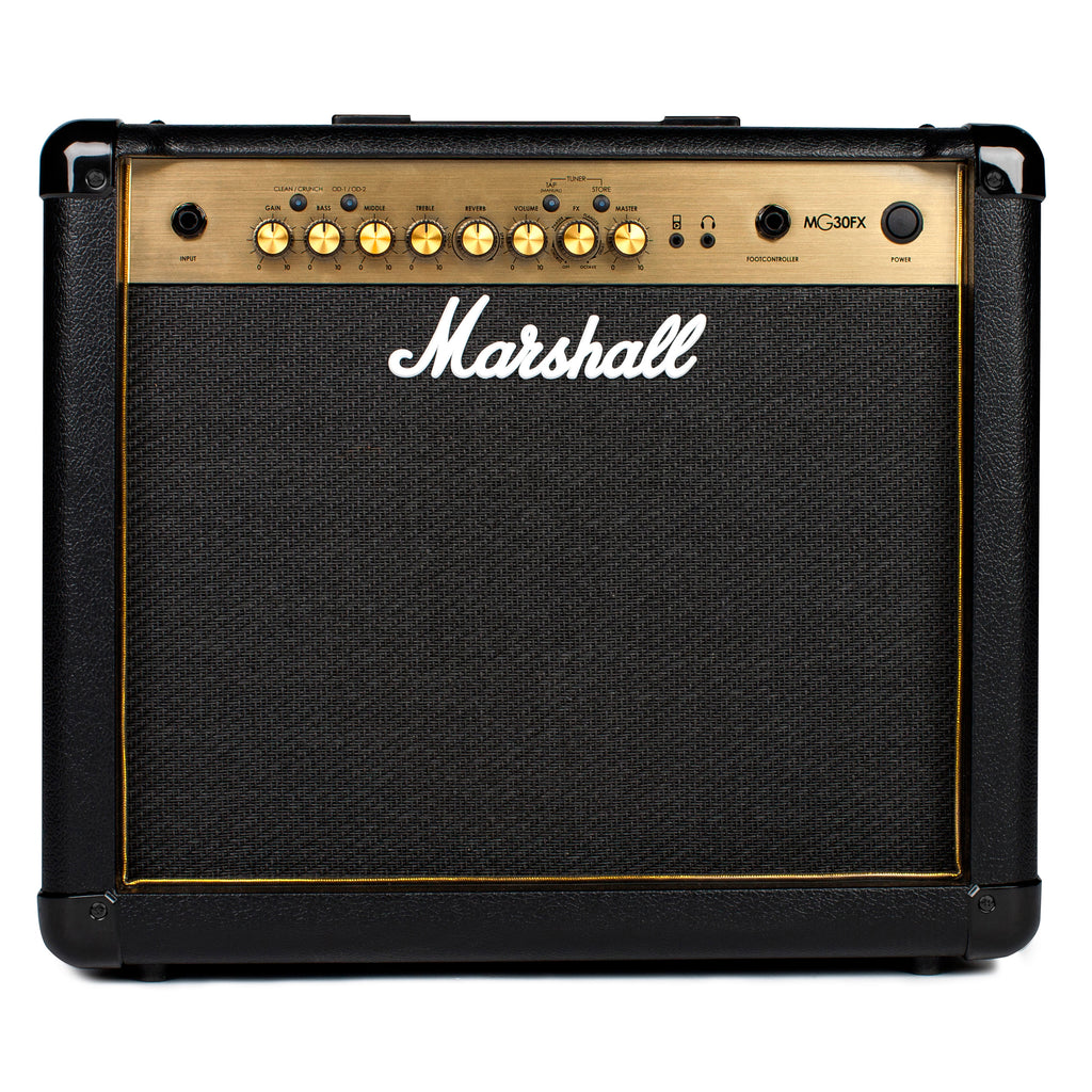 Marshall MG30GFX 30 Watt 1x10 Combo With 4 Programmable Channels, FX, Mp3 Input