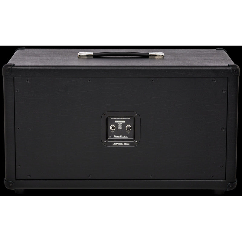 Mesa Boogie 2x12 Rectifier Compact 120 Watt Horizontal Speaker Cabinet - Black Taurus