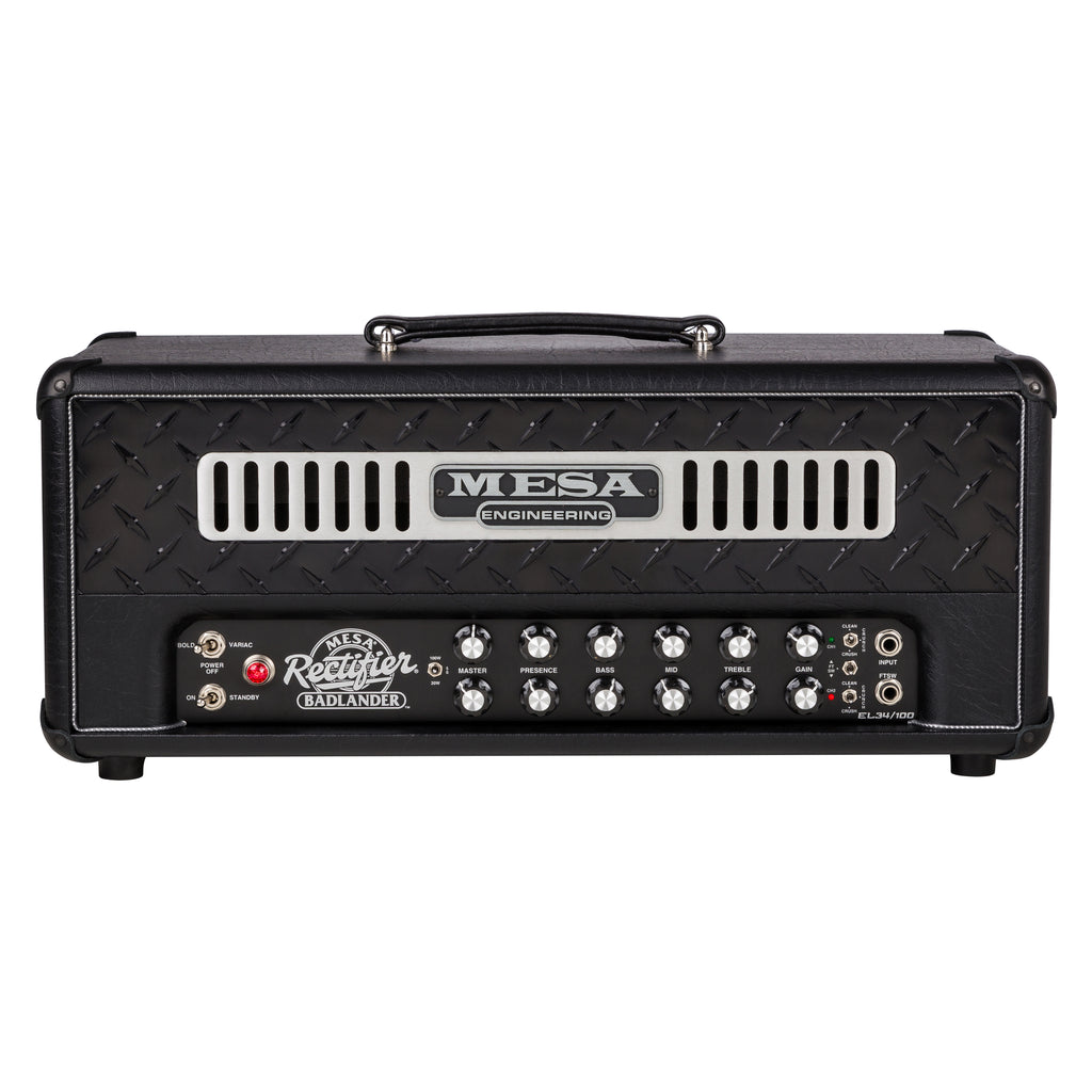 MESA Boogie Rectifier Badlander 100-Watt Head - Black Taurus