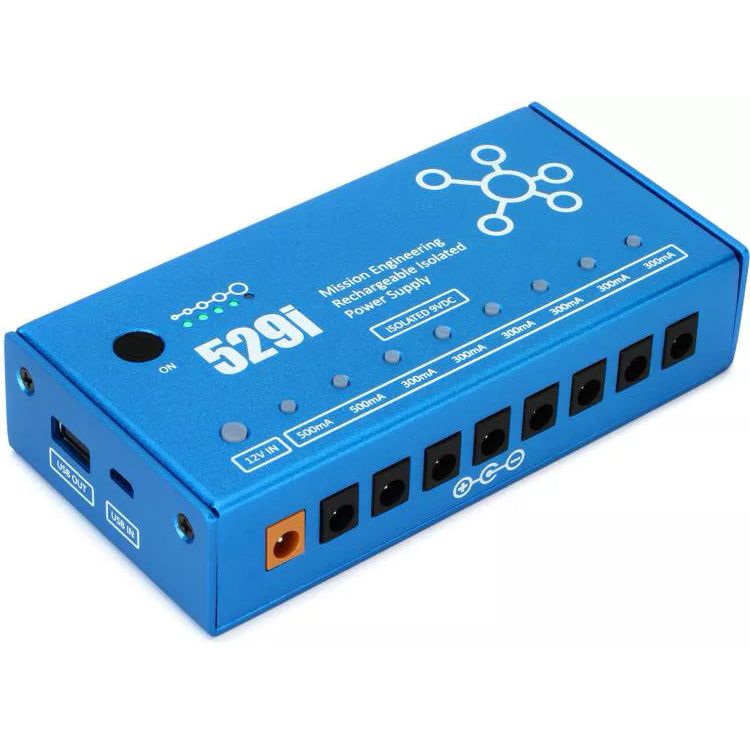 Mission Engineering 529i USB Rechargeable Pedalboard Power Supply
