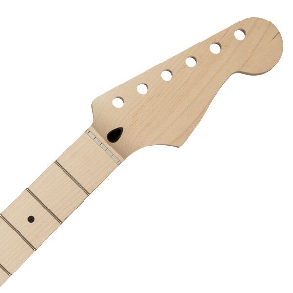 Mighty Mite MM2902CR-M5 Fender Licensed Strat® Replacement Neck - C Profile 22 Fret Maple Fretboard Compound Radius