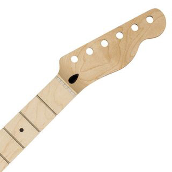 Mighty Mite Fender Licensed Tele® Replacement Neck - C Profile 22 Fret Maple Fretboard 714-2043-212