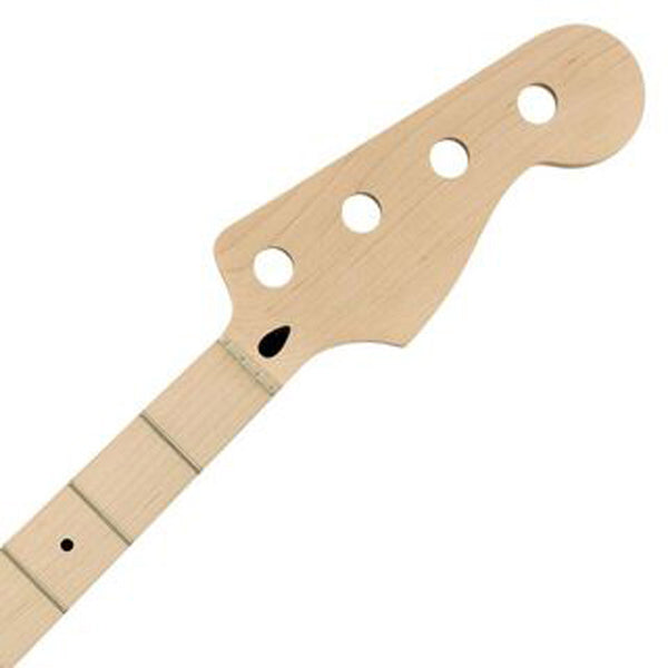 Mighty Mite MM2909-M Fender Licensed J-Bass® Replacement Neck - C Profile 20 Medium/Jumbo Frets Maple Fretboard