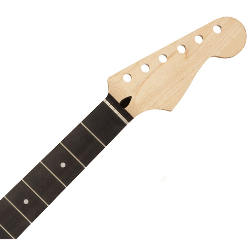 Mighty Mite MM2910CR-M Fender Licensed Strat® Replacement Neck - C Profile 22 Fret Ebony Fretboard Compound Radius