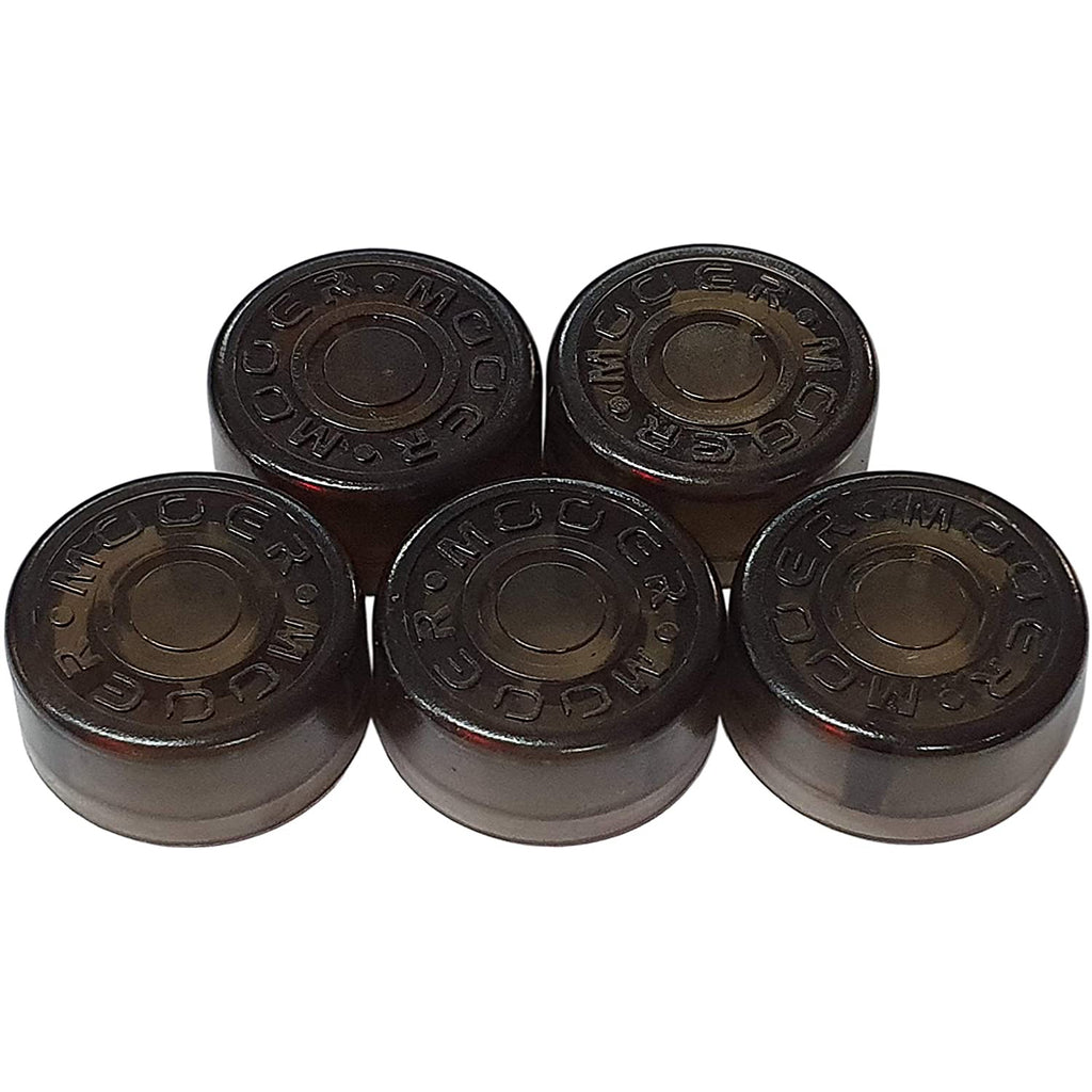 Mooer Pedal Footswitch Topper Button Cap - 5 pk Black
