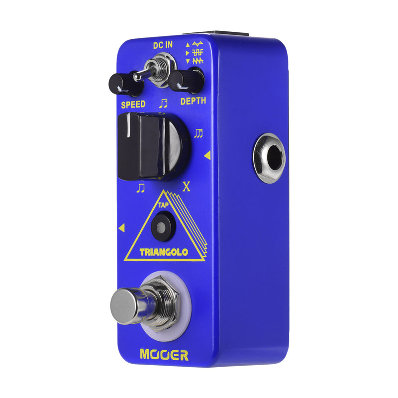 mooer tremolo pedal Mooer Triangolo Micro Pedal – Motor City Guitar