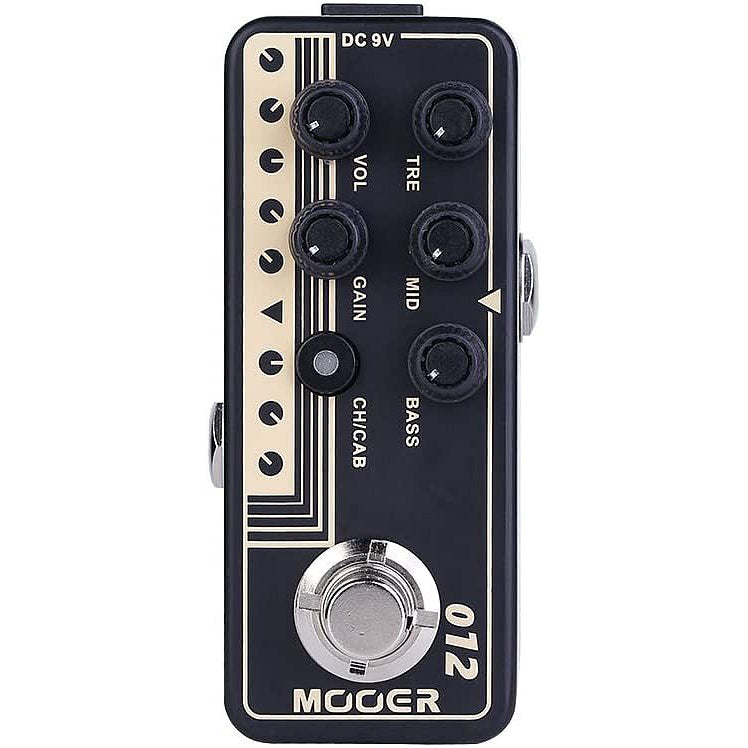 Mooer US GOLD 100 British-Style Dual Channel Preamp Pedal 012