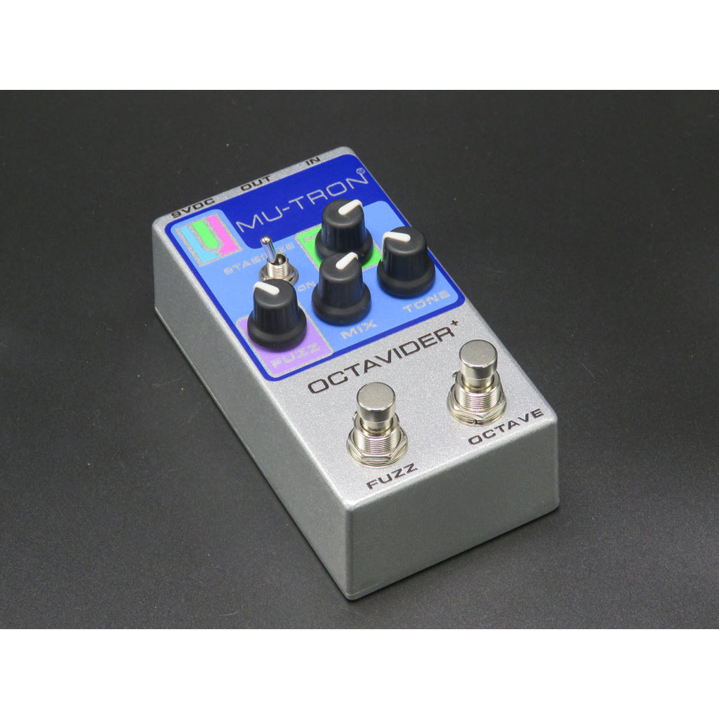 Mu-Tron Octavider Plus Octave Divider Pedal w/Ringer + "Blue Fuzz"