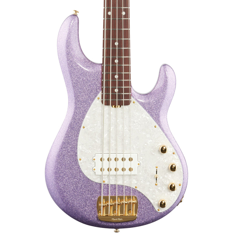 Music Man StingRay Special 5 - Amethyst Sparkle - Roasted Maple/Rosewood Board