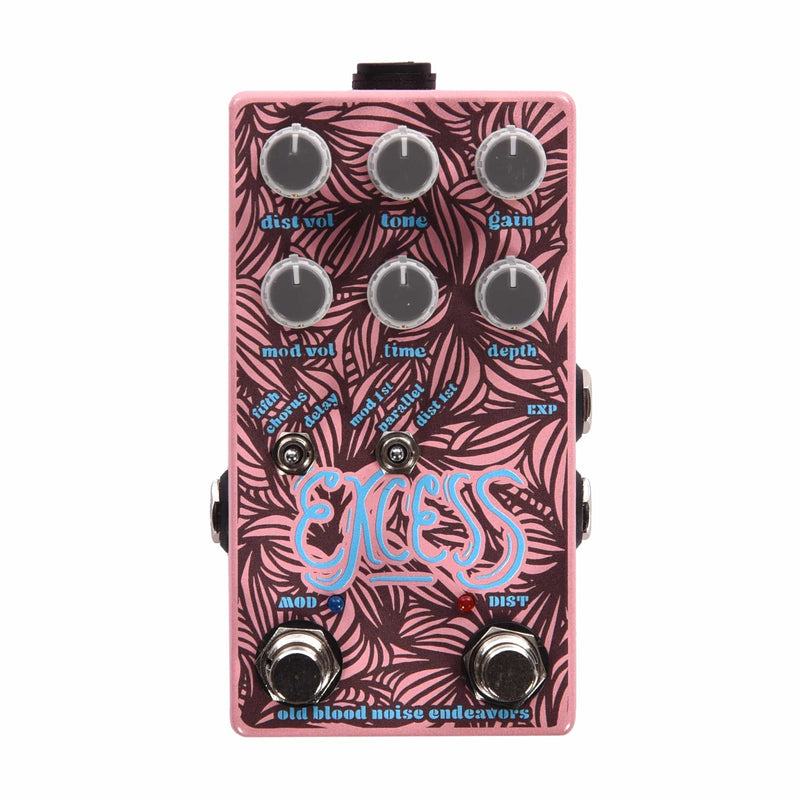 Old Blood Noise Endeavors Excess V2 Distortion Chorus/Delay Pedal