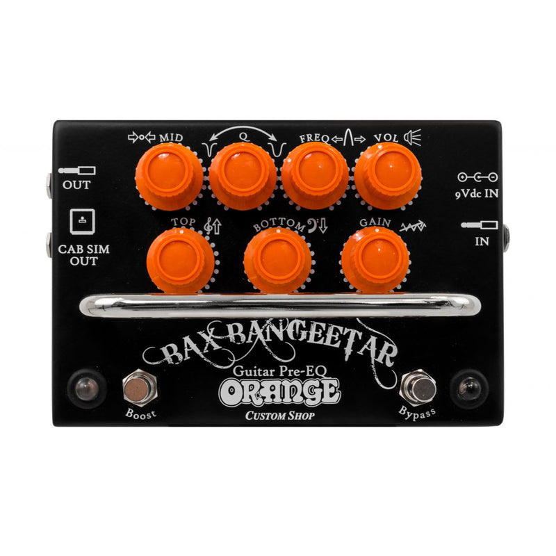 Orange Amplifiers Bax Bangeetar Pre-EQ Guitar Effects Pedal - Black