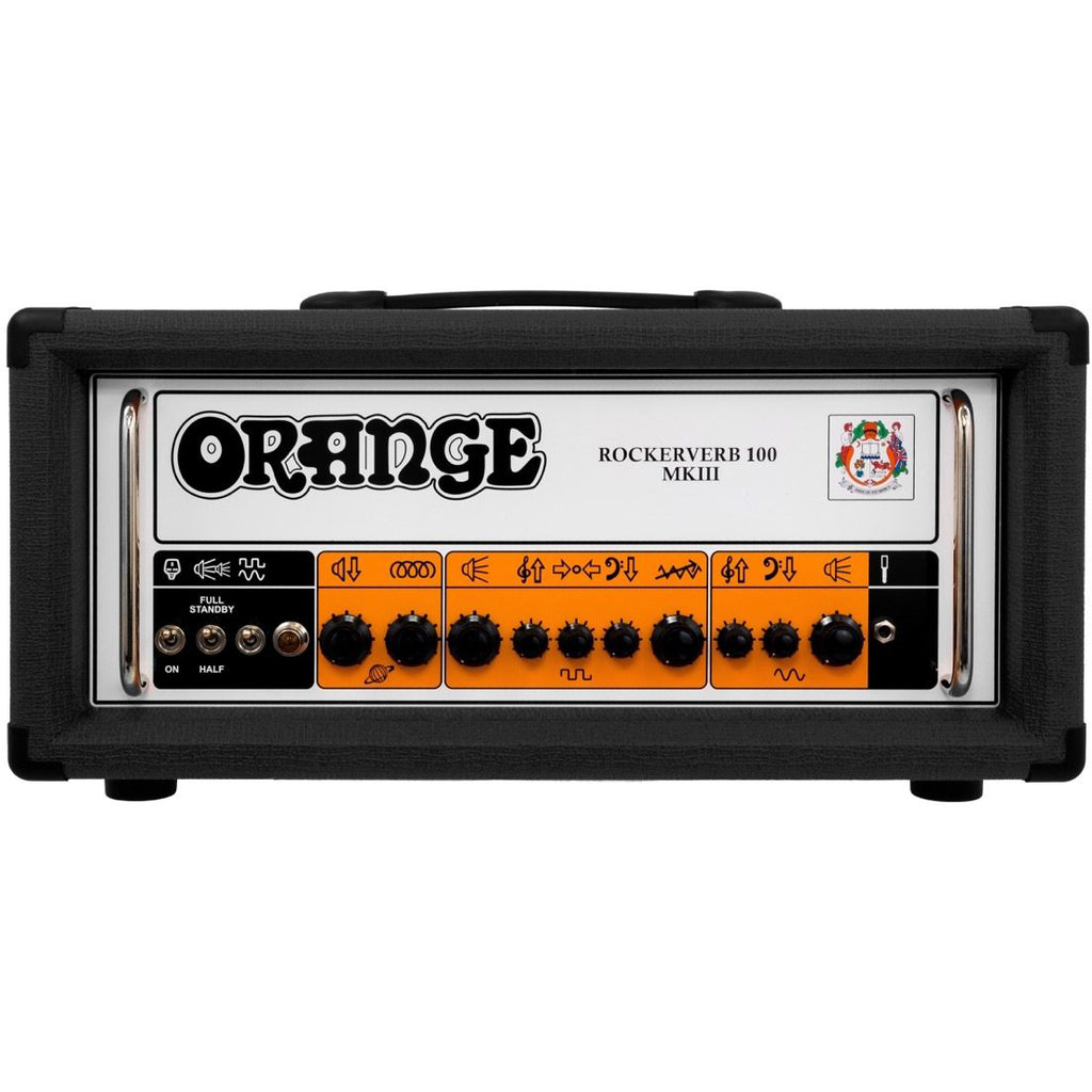 Orange Rockerverb RK100H MKIII 100w Twin-Channel Tube Guitar Amplifier Head - Black