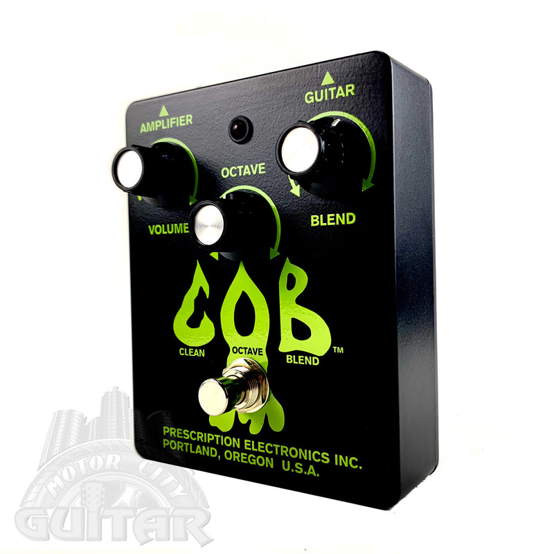 clean blend pedal Prescription Electronics COB Clean Octave Blend Fuzz Pedal