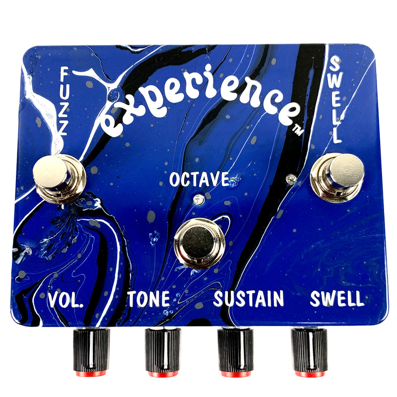 Prescription Electronics Experience Octave Fuzz & Swell Pedal - Limited Edition Blue Swirl Finish