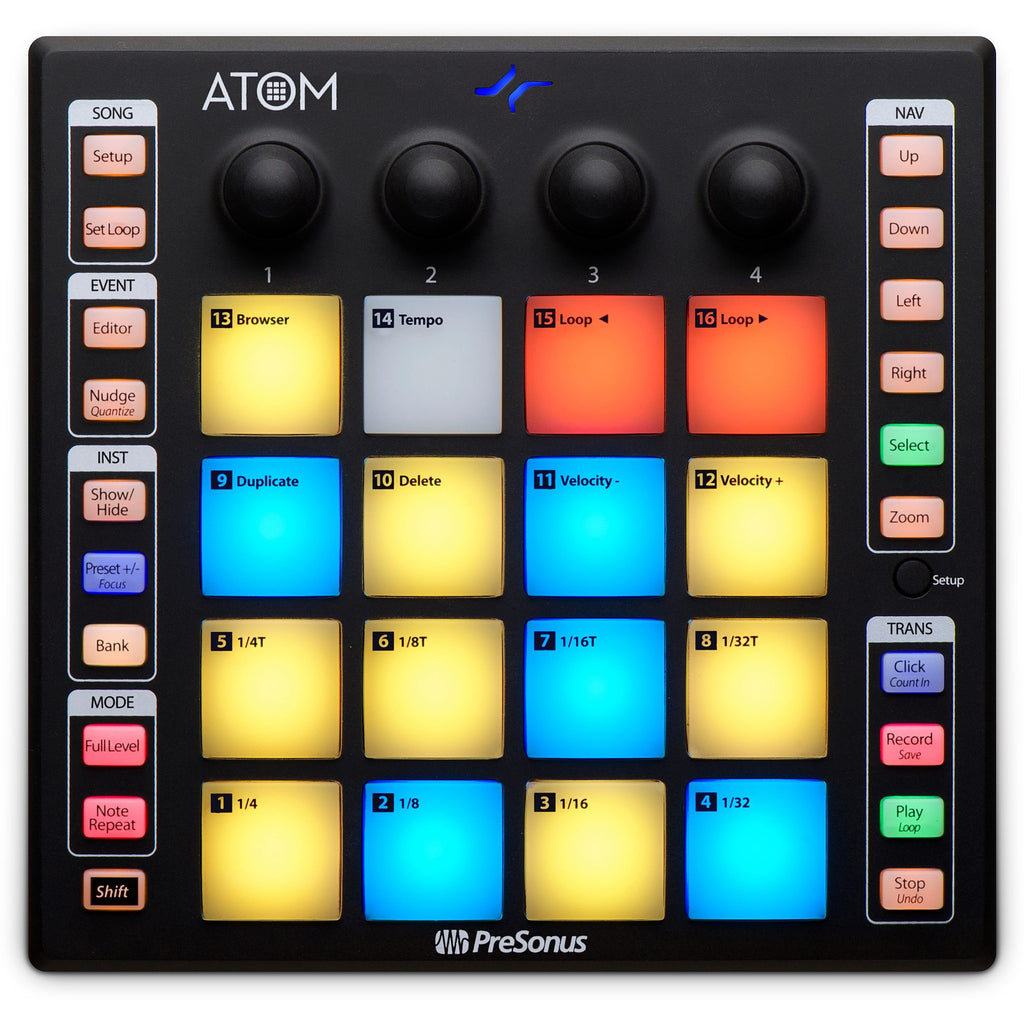 PreSonus ATOM USB MIDI Pad