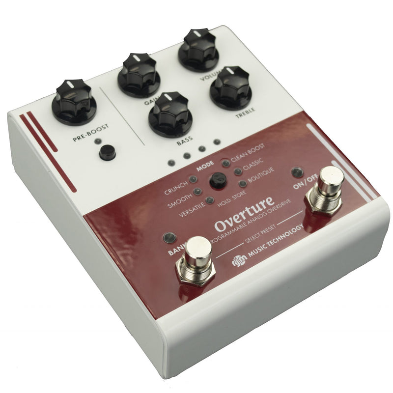 boutique overdrive pedal RJM Overture Analog Overdrive – Motor City Guitar