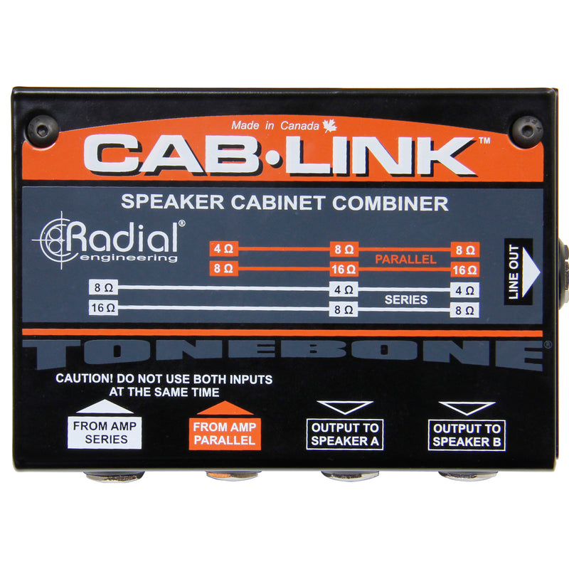 Radial CabLink Speaker Cabinet Merger