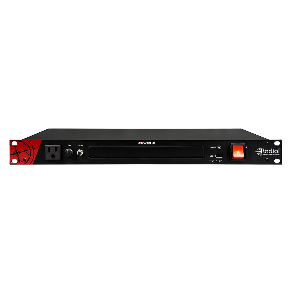 Radial Power-2 Rack Mount Power Conditioner/Surge Supressor w/LED Lighting