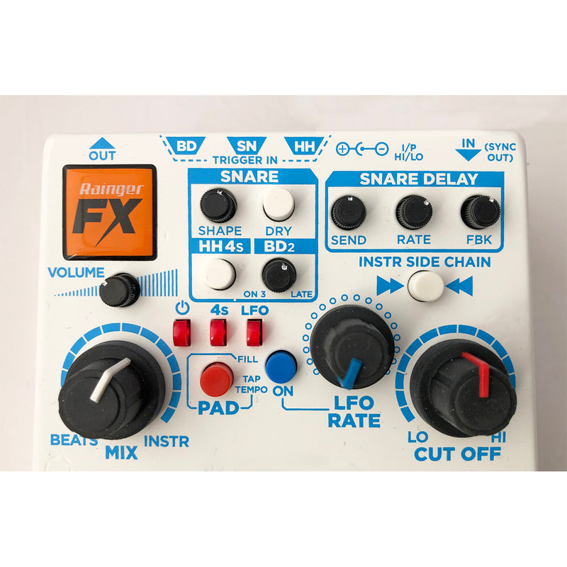 snare pedal Rainger FX Snare Trap Beatbox Drum Beat and Rhythm Pedal