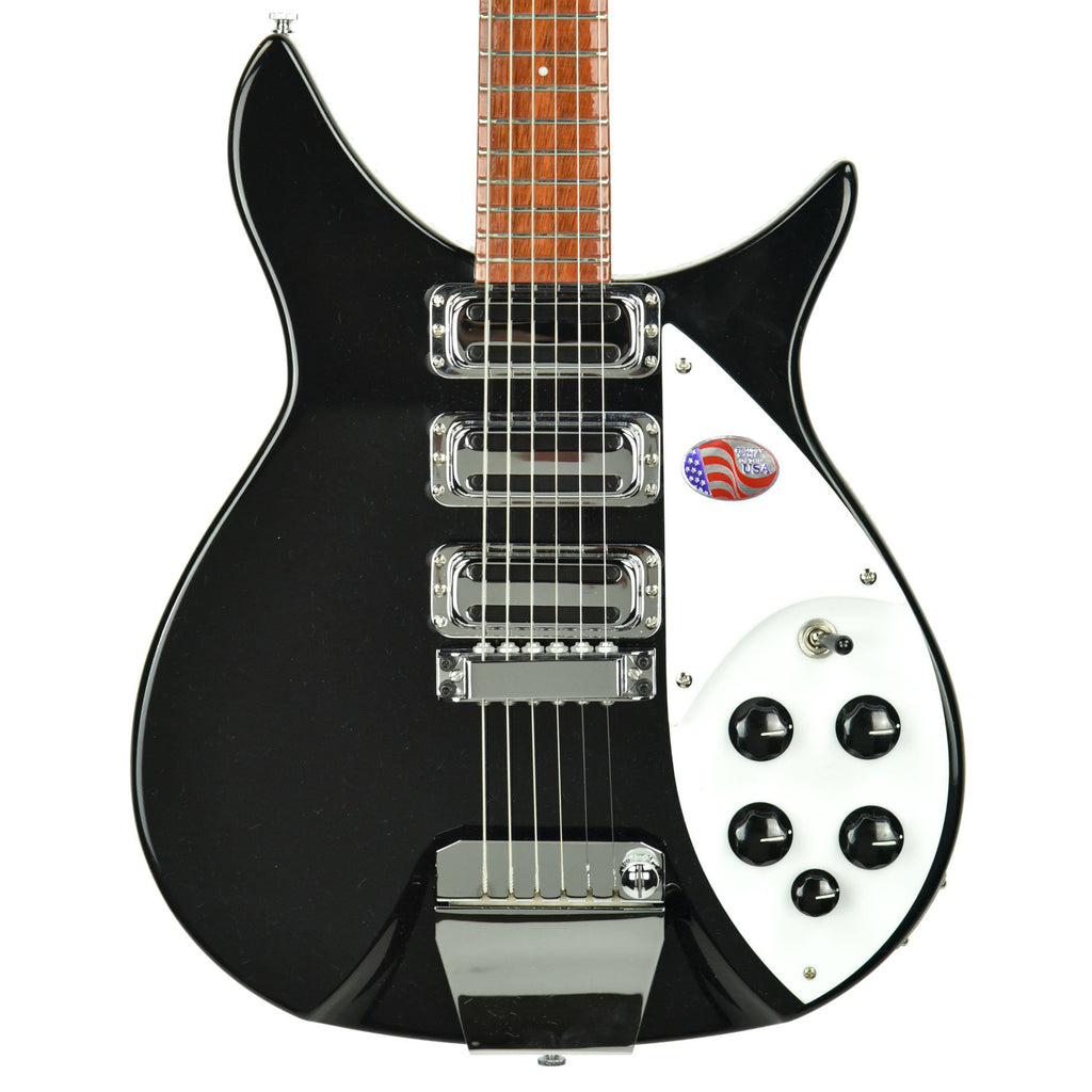 Rickenbacker Model 325C64 Miami Short Scale Semi-Hollow Guitar - Jetglo
