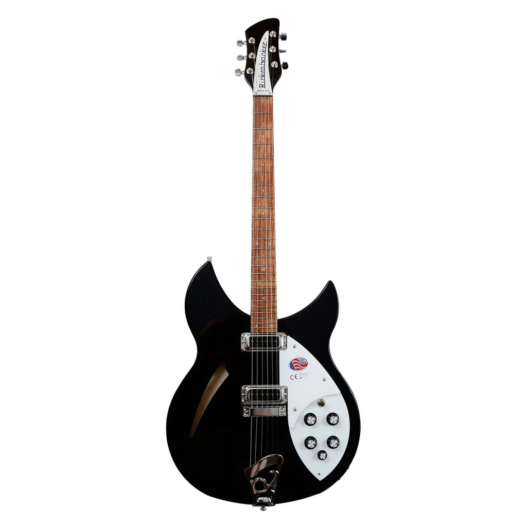 Rickenbacker 330 Thinline Semi-Hollow Electric Guitar - Jetglo