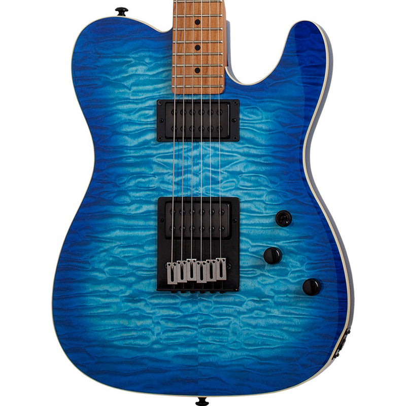 Schecter PT Pro Guitar - Trans Blue Burst