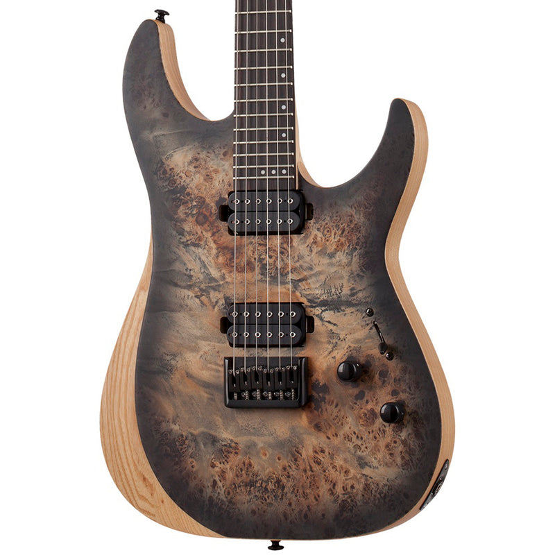 Schecter Reaper-6 Guitar - Satin Charcoal Burst