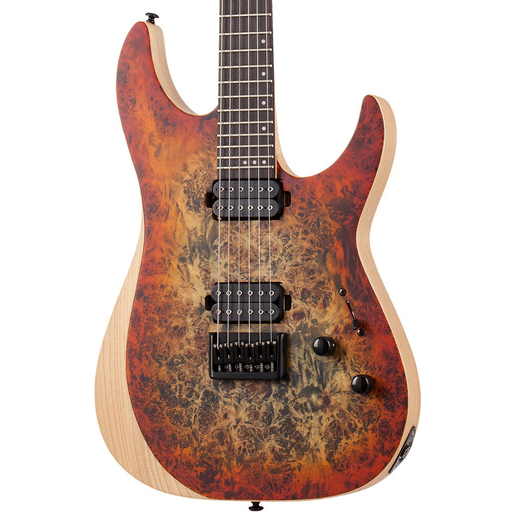 Schecter Reaper-6 Guitar - Satin Inferno Burst