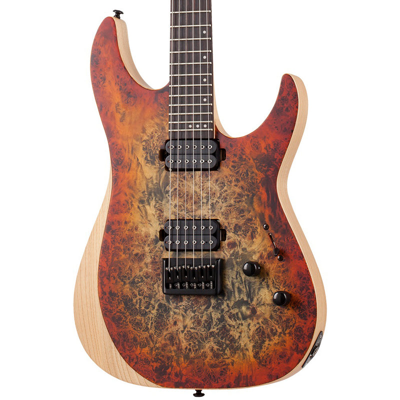 Schecter Reaper-6 Guitar - Satin Inferno Burst