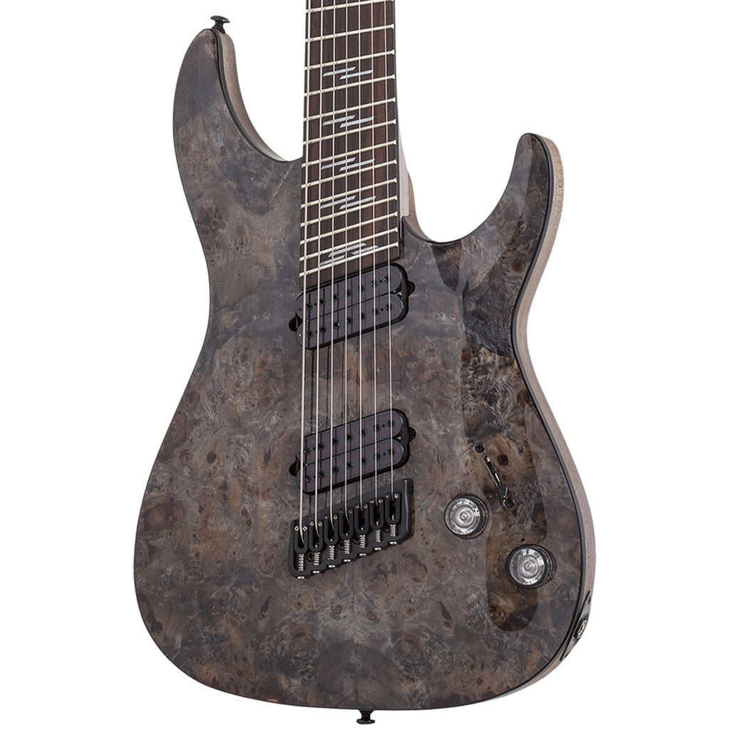 Schecter Omen Elite-7 Multiscale 7-string Electric Guitar - Charcoal