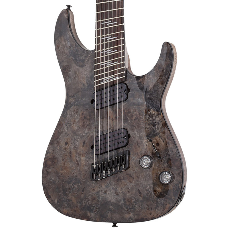 Schecter Omen Elite-7 Multiscale 7-string Electric Guitar - Charcoal