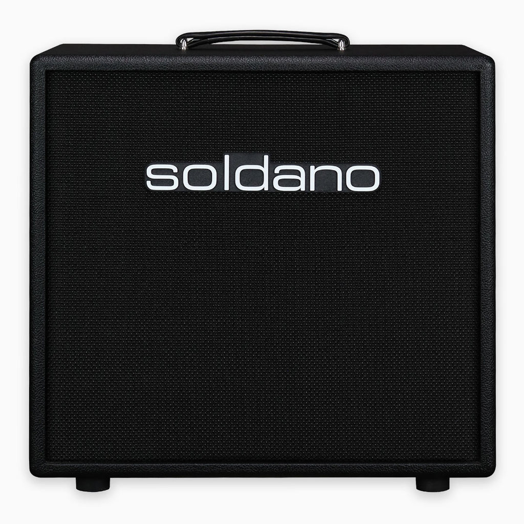 Soldano 1 × 12" Open Back Cabinet Black w/ Celestion G12H-150 Redback Speaker
