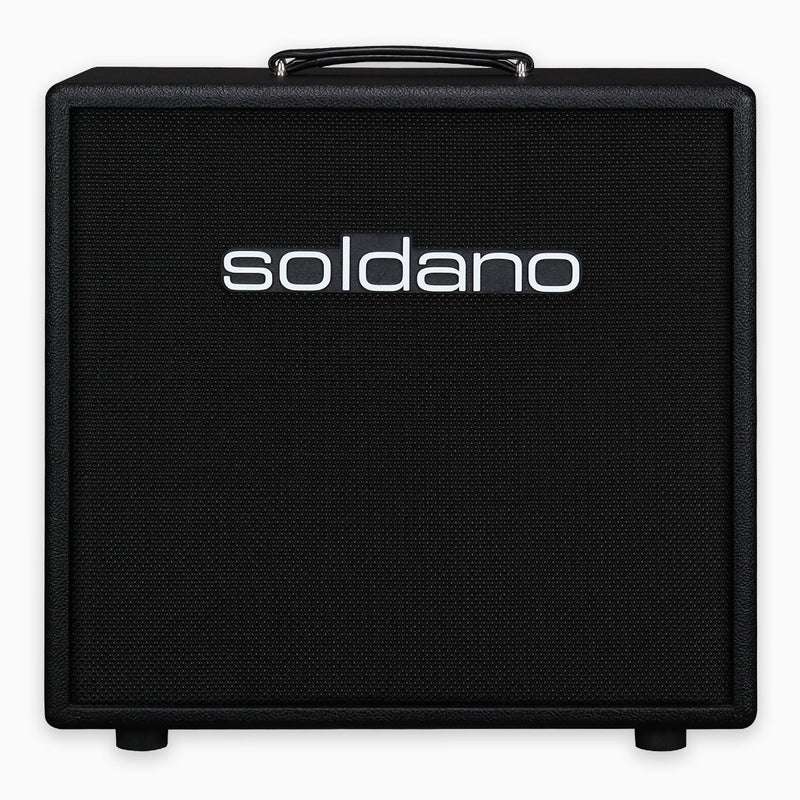 Soldano 1 × 12" Open Back Cabinet Black w/ Celestion G12H-150 Redback Speaker