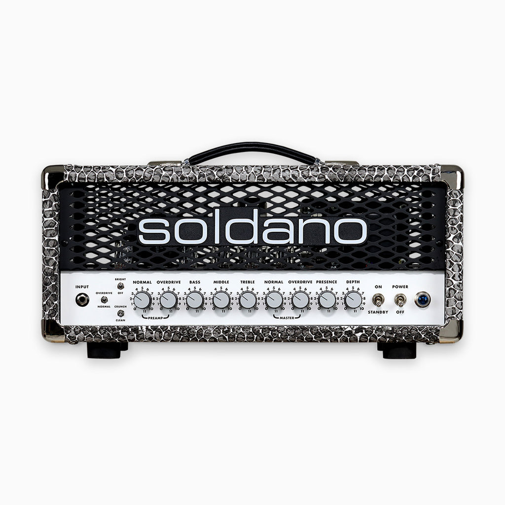Soldano SLO-30 Custom Snakeskin 30 Watt Tube Guitar Amplifier Head