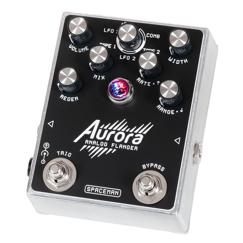 Spaceman Aurora Multi-Mode Analog Flanger Pedal - Silver