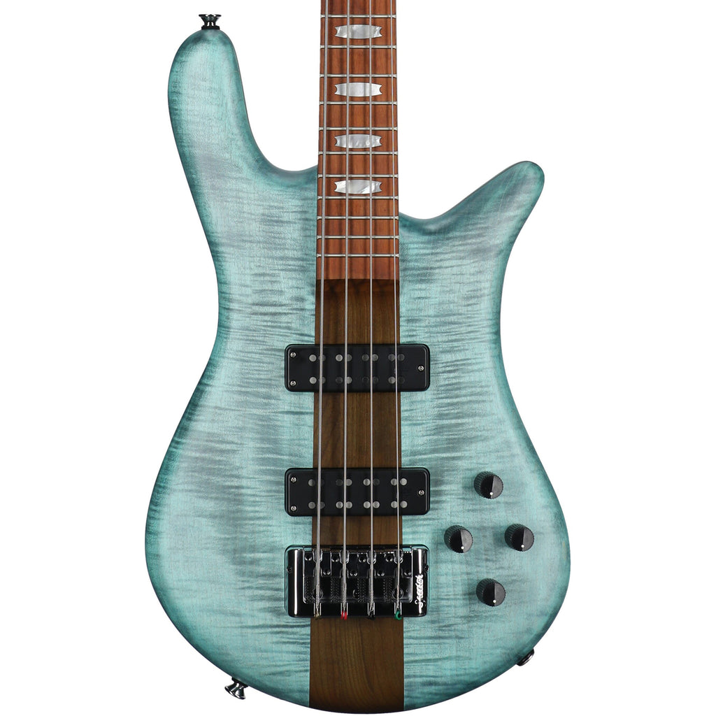 Spector Euro 4 RST 4-String Bass with Roasted Maple Neck - Turquoise Tide Matte