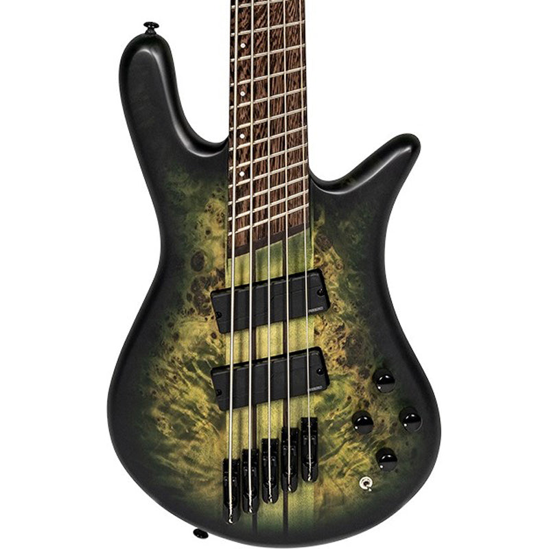 Spector NS Dimension 5 5-String Multi-Scale Bass w/ Fishman Pickups - Haunted Moss Matte