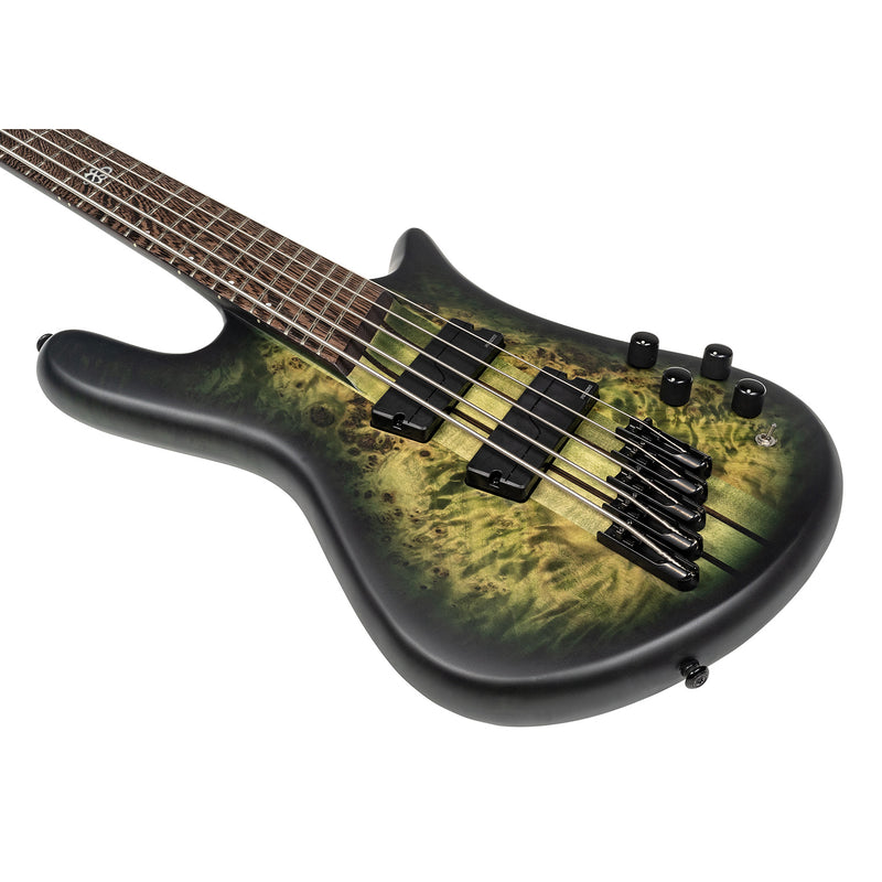 Spector NS Dimension 5 5-String Multi-Scale Bass w/ Fishman Pickups - Haunted Moss Matte