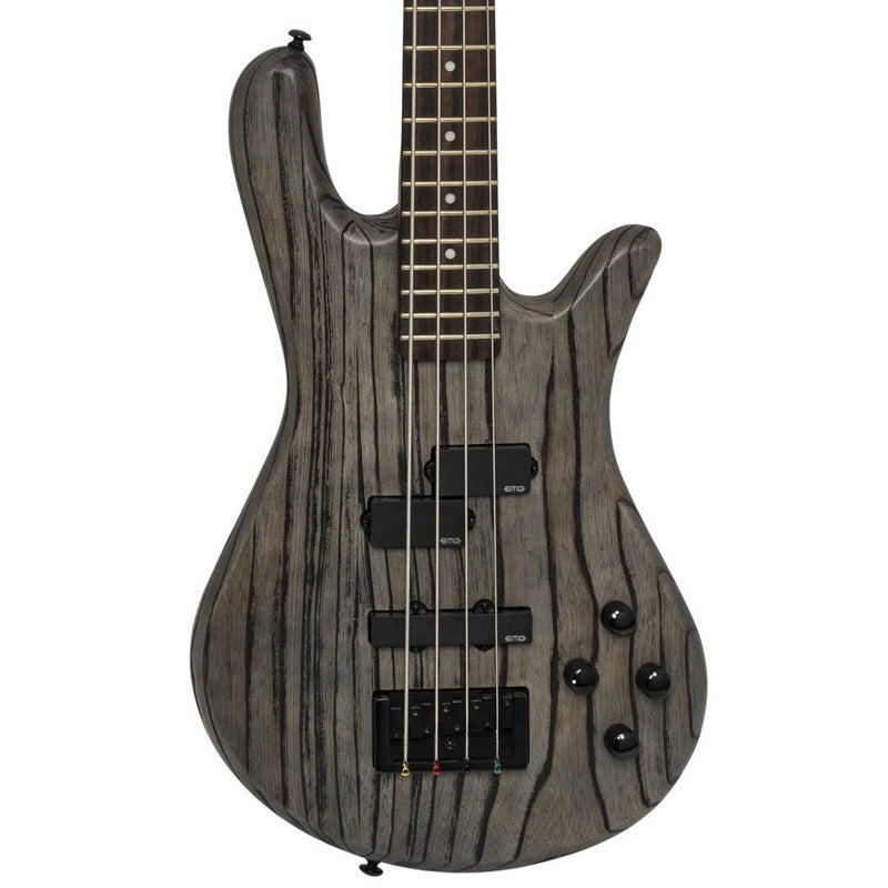 Spector NS Pulse 4 4-String Bass w/ EMG pickups - Charcoal Grey