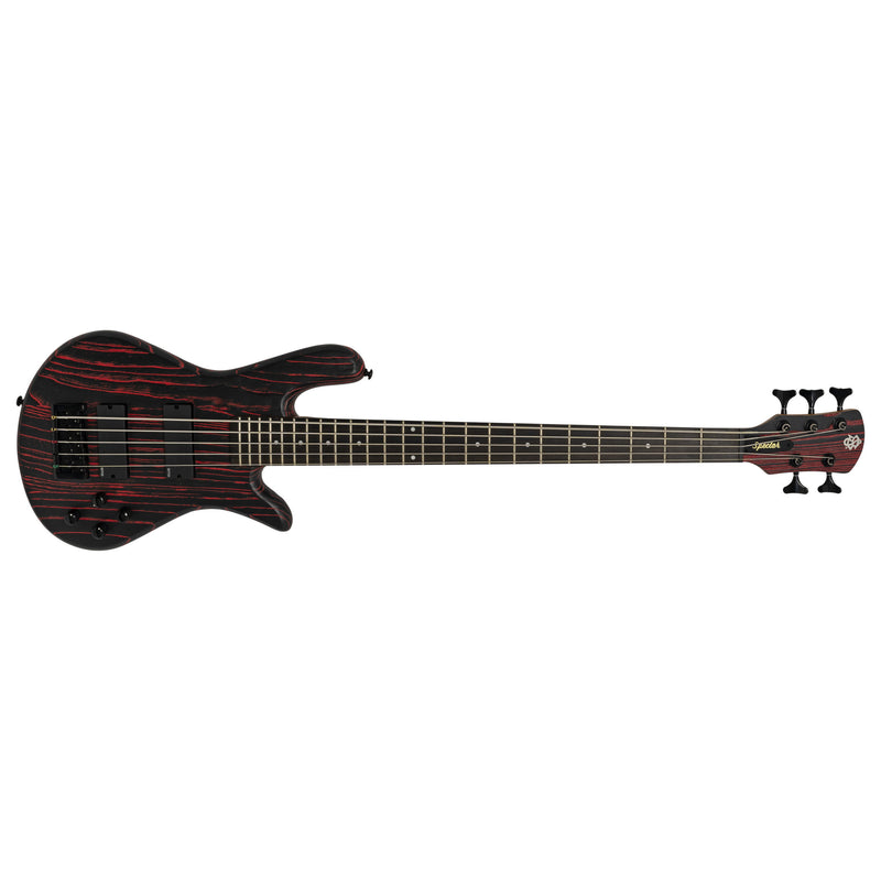 Spector NS Pulse 5 5-String Bass w/ EMG pickups - Cinder Red