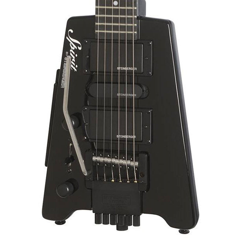 Steinberger Spirit GT-PRO DELUXE Outfit Left-handed HSH - Black