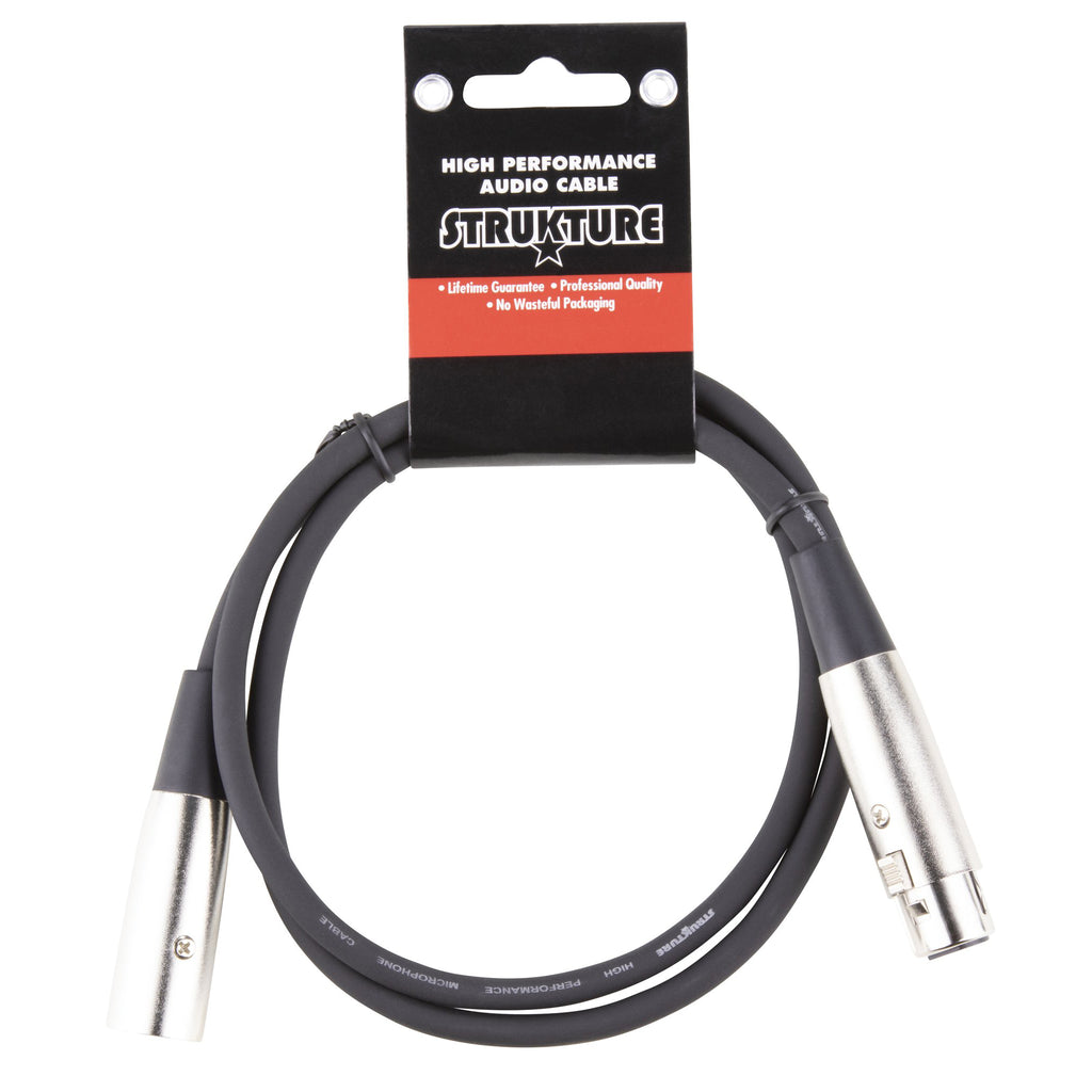 Strukture 3ft XLR Microphone Cable