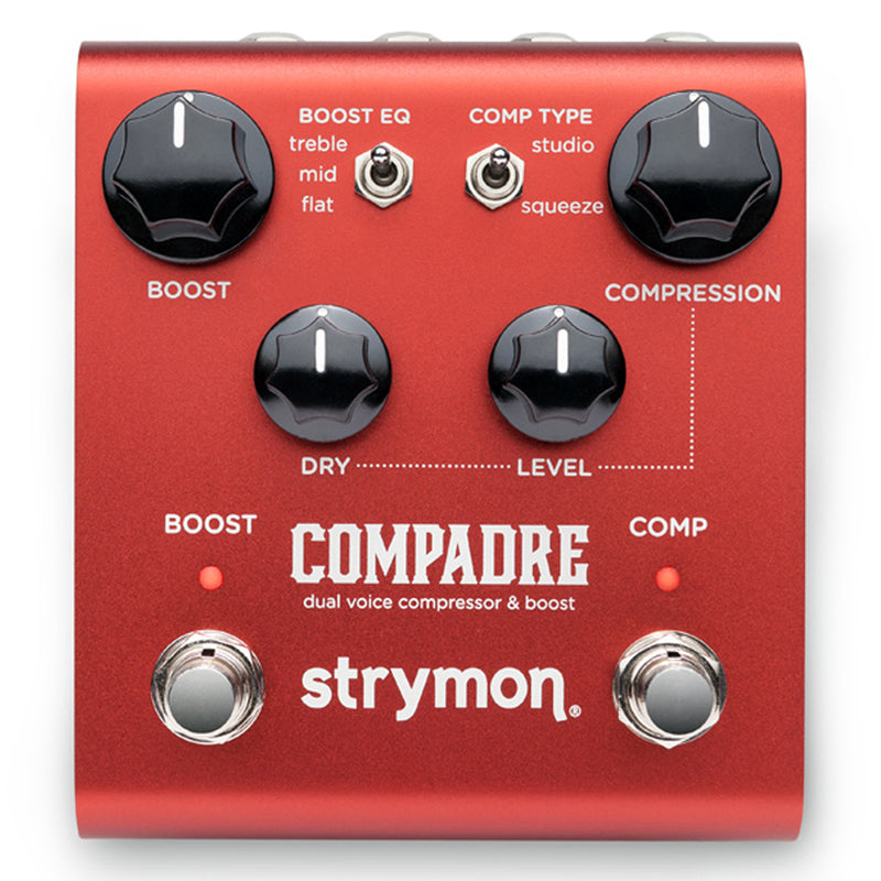Strymon Compadre Dual Voice Compressor & Boost Pedal