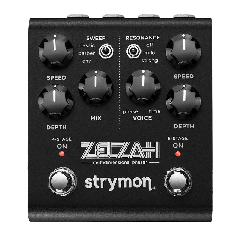 Strymon Limited Edition Zelzah Multidimensional Phaser Pedal - Midnight Black